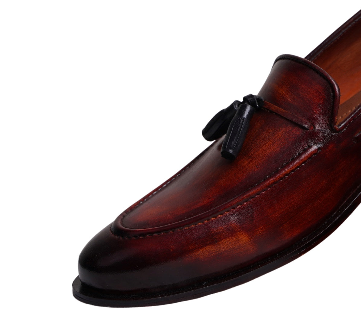 Auburn Tassel Loafers