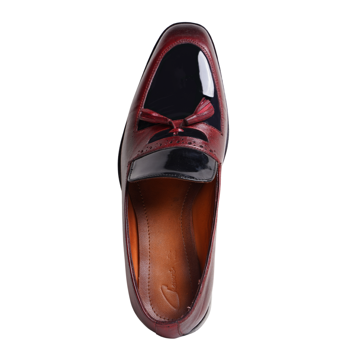 Glazed Tassel Loafers