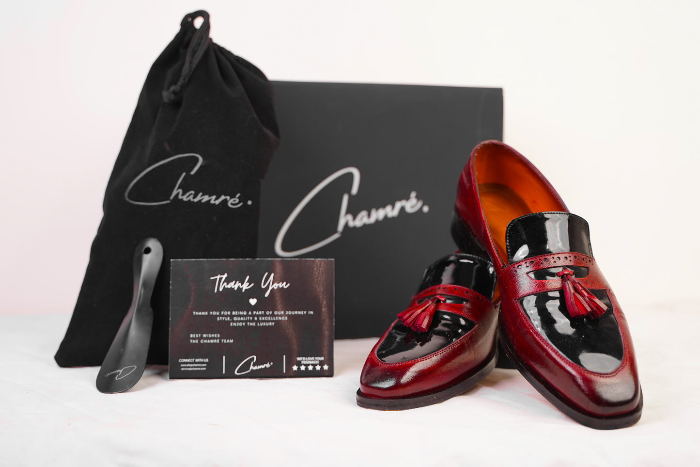 Glazed Tassel Loafers