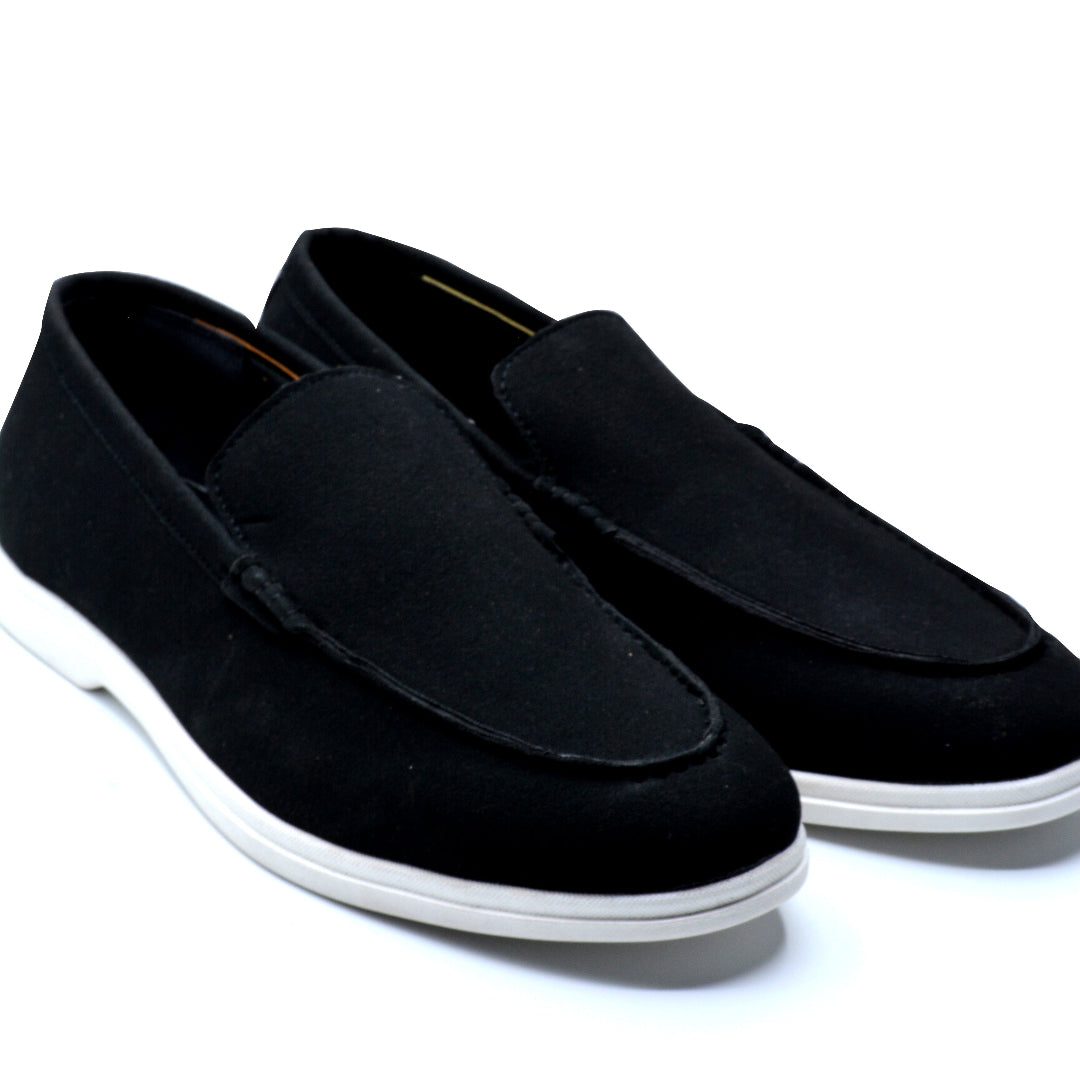 Midnight Suede Loafers