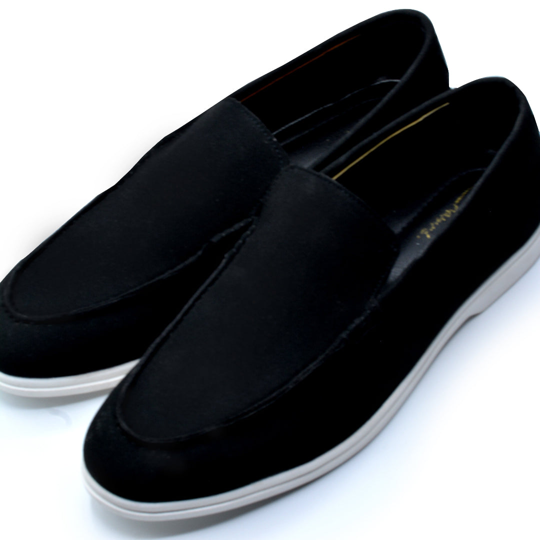 Midnight Suede Loafers