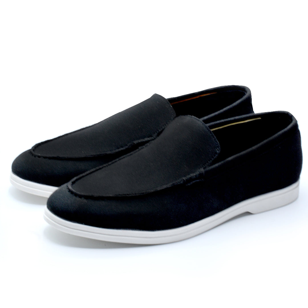 Midnight Suede Loafers
