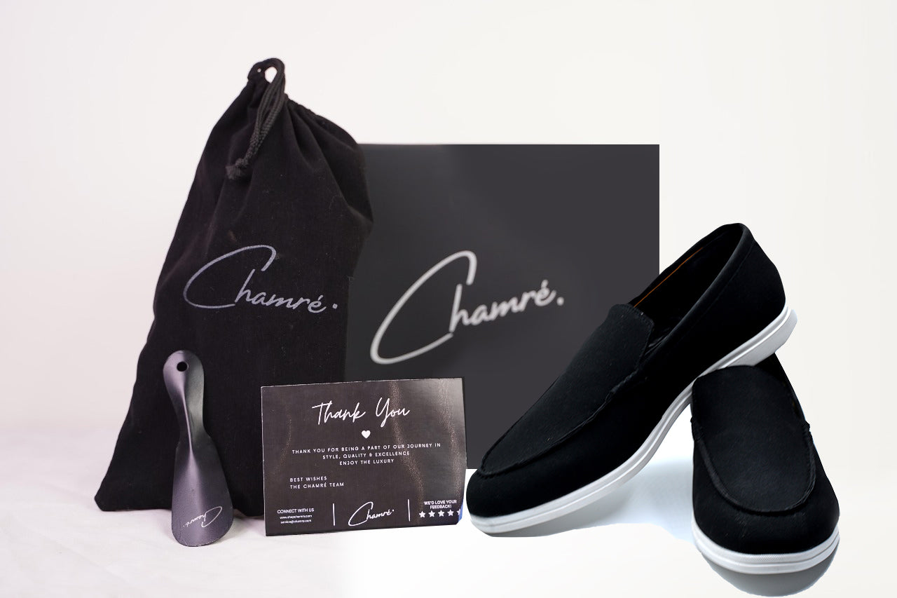 Midnight Suede Loafers