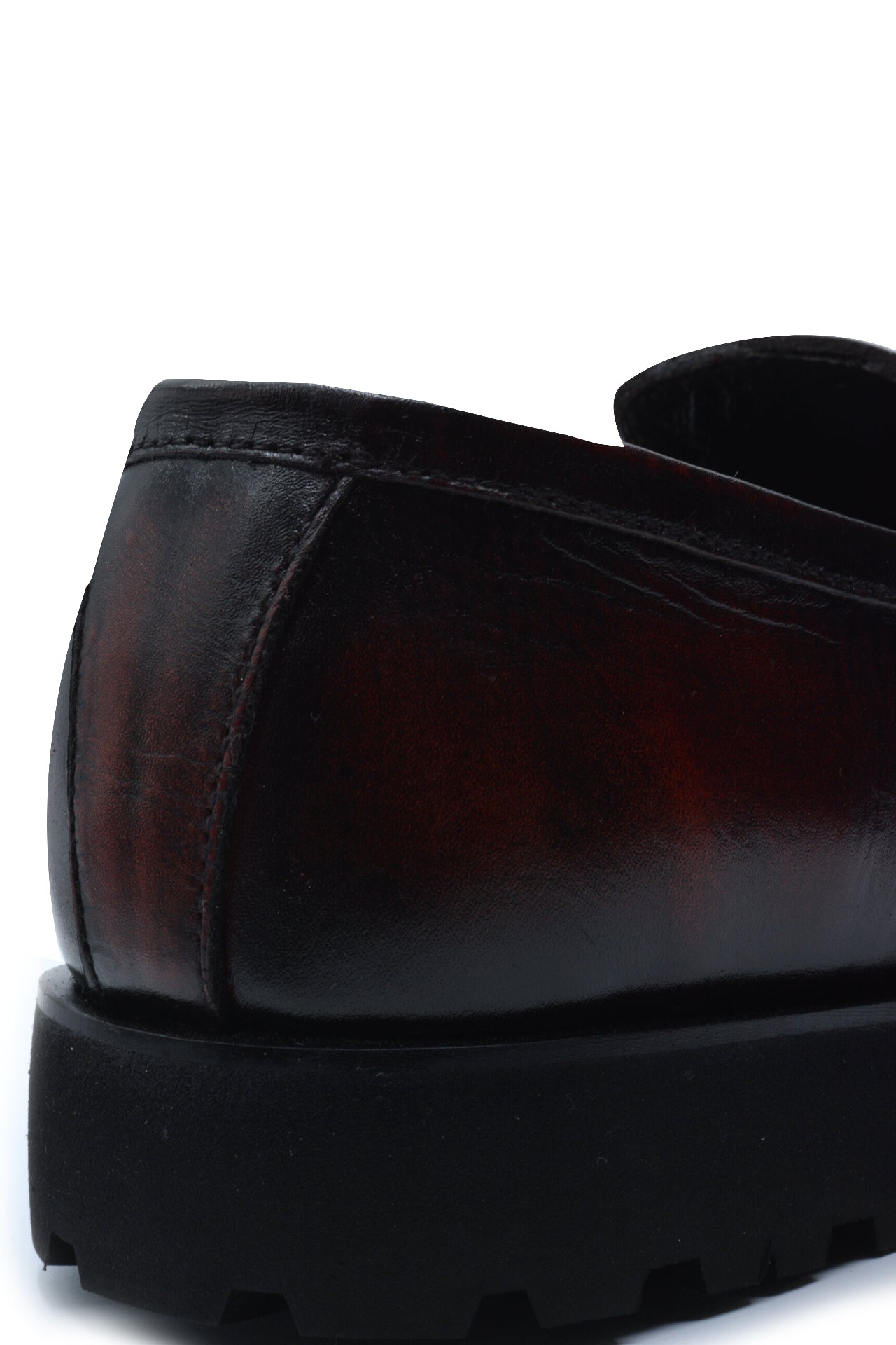 Oxblood Buff Loafers