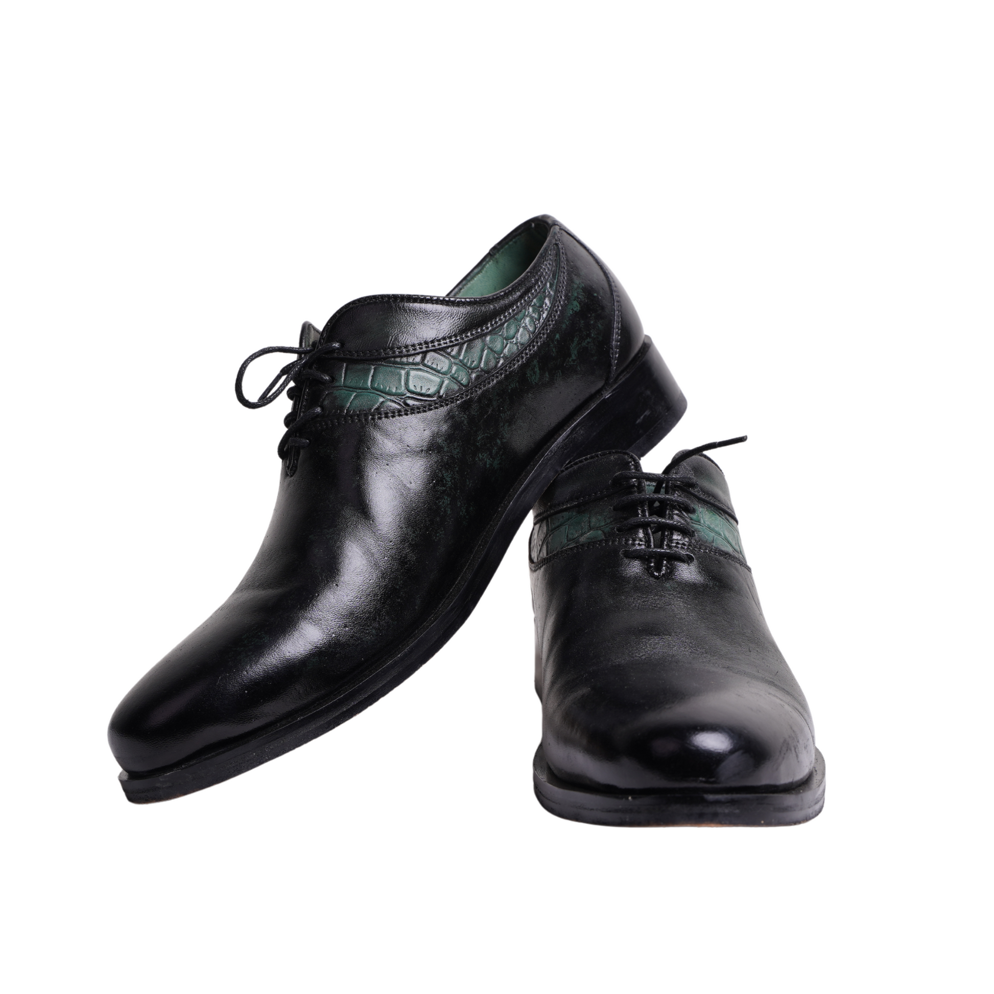 Shoe Dealers Onex Formal Shoes Onyx Green Oxfords - Main Image
