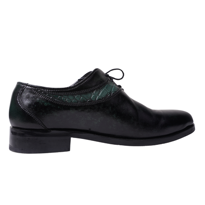 Onyx Green Oxfords