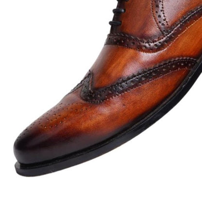 Brown Brogue Oxfords