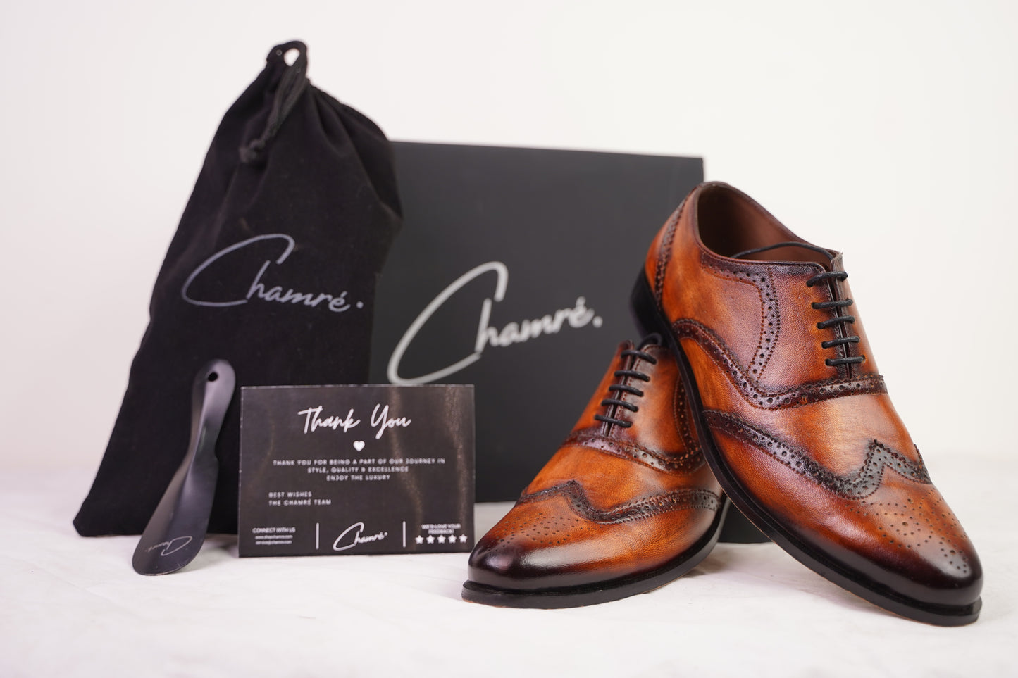 Brown Brogue Oxfords