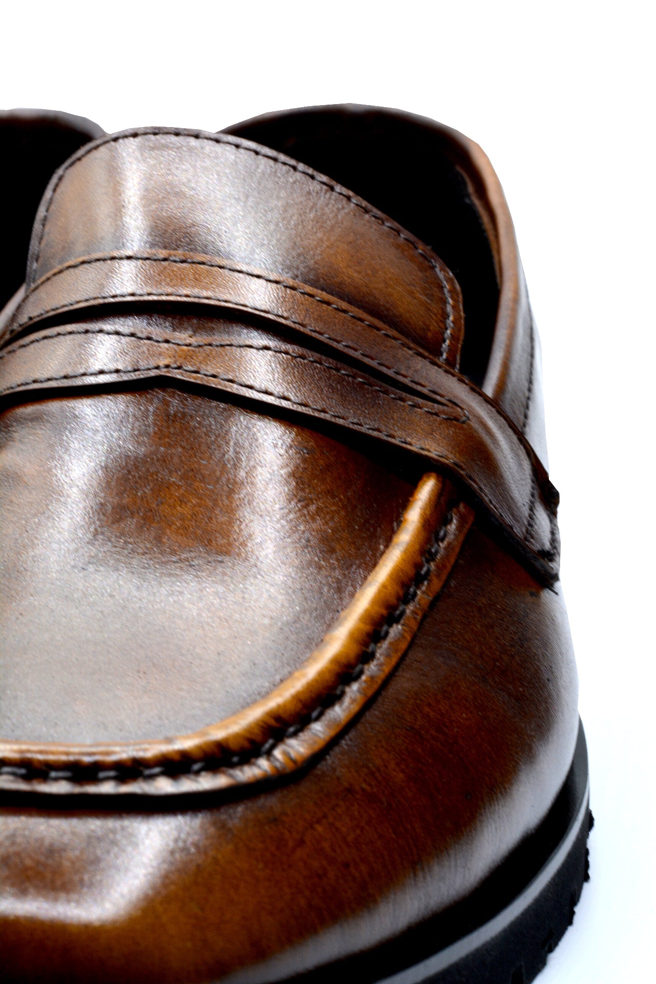 Bourbon Buff Loafers