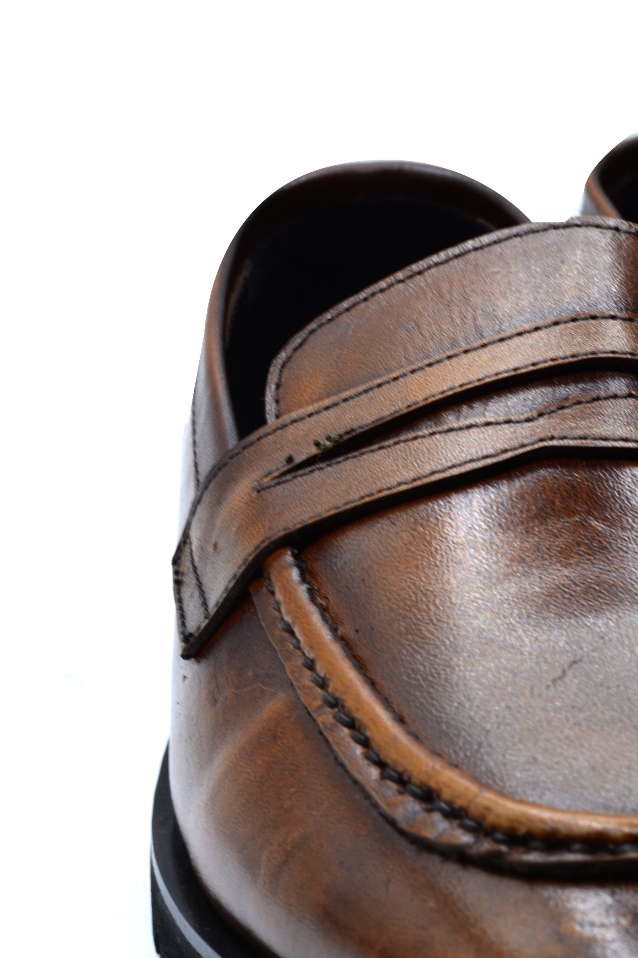 Bourbon Buff Loafers