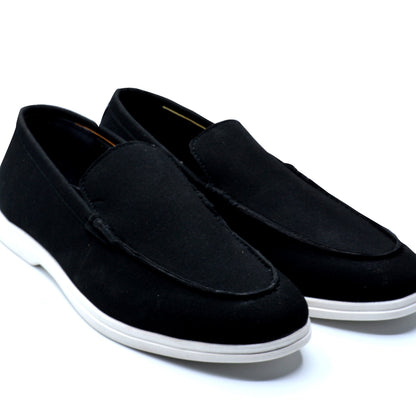 Midnight Suede Loafers