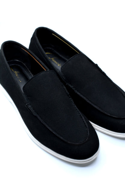 Midnight Suede Loafers
